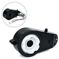 Редуктор колеса в зборі з мотором для дитячого електроквадроцикла Bambi Racer M 6283-GEAR BOX (12V, RPM13000, отвір під вісь: Ø12 мм, ↔19 см)