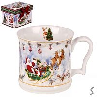 Чашка новорічна "Santa" 420мл Stenson R36274