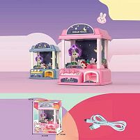 Ігровий автомат LQL 3346 електронне табло, звуки, мелодії, від батарейок та від мережі, жетони, в коробці