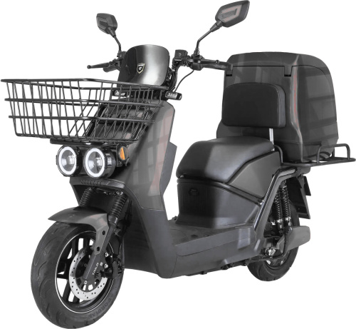 Електроскутер (Tailg) TLG Gear Grey (колеса: Ø12", акб: 2*72V/27Ah/Li-ion/з'ємна, мотор: 2900W, пробіг на одному заряді до 150 км, до 90 км/год, сір.)
