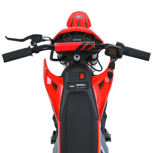 Електромотоцикл дитячий Bambi Racer M 6076AL-3 (кросовий, колеса: Ø14.2"/гума, акк. 3*12V/7Ah, мотор: 36V/350W, до 23 км/г, до 30 кг) фото 5