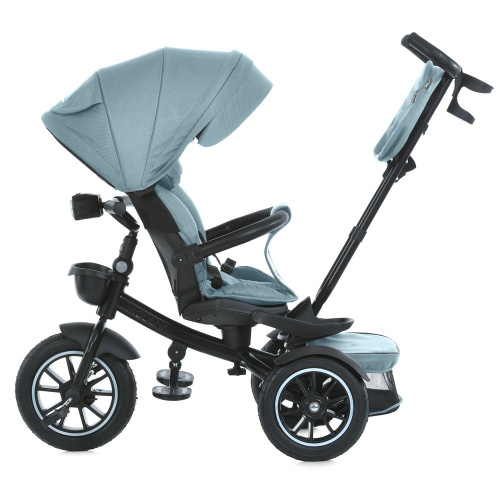 Велосипед дитячий триколісний El Camino ME 1193 Cloud Blue «MODENA» (колеса: передні Ø10.2"/задні Ø9"/гума, рама: сталь, батьк. ручка, до 30 кг) фото 5