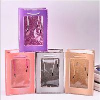 Пакет подарунковий паперовий S "Glitter frame" 18*23*10см Stenson R33161-S