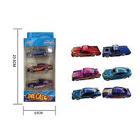 Набір машин ESD-C 12 металопластикові, 3 штуки, коробці