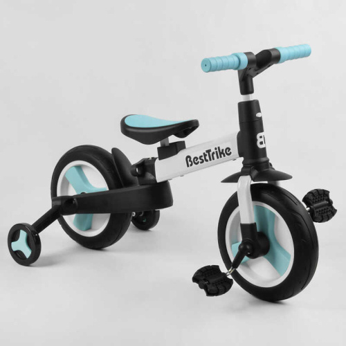 Велосипед дитячий триколісний Turbotrike дитячий триколісний BestTrike 56659 (1) колеса PU 10'', батьківська ручка, знімні педалі фото 6