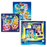 Магнітний пазл "Могутні цуценята. Супер лапи" 200541 "DoDo", 2в1, розмір пазла: 22х22 см, в коробці