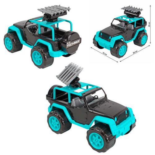 Позашляховик 0921 "Technok Toys", розміри: 28х16х20 см, рухливі елементи