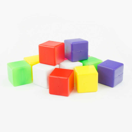 Кубик кольоровий в сітці 111 (8) 12 куб. "BAMSIC", в сітці фото 2