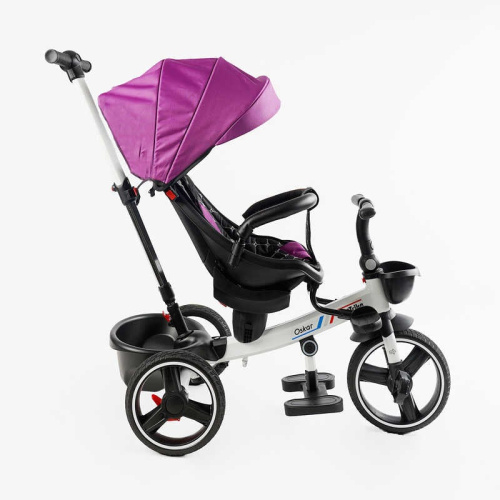Велосипед дитячий триколісний Best Trike 6390 – 17-502 «Oscar» (колеса: переднє Ø10"/задні: Ø8"/PU, рама: сталь, батьк. ручка, нахил спинки, до 25 кг) фото 4