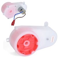 Рульовий редуктор для дитячого електромобіля в зборі з мотором Bambi Racer M 6290-ST GEAR (24V, 6000RPM, вісь: Ø10 мм, ↔ 15 см)