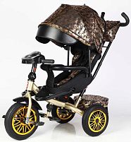 Велосипед 3-х кол. 8066 / 819-40 BestTrike "Perfetto" поворотне сидіння, колеса гумові безкамерні, кошик, фара музична, USB, Bluetooth, в коробці
