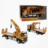 Спецтехніка TK-61255 "Авто Експерт", металопластик, 1:40, звук, світло, інерція, рухомі елементи, в коробці
