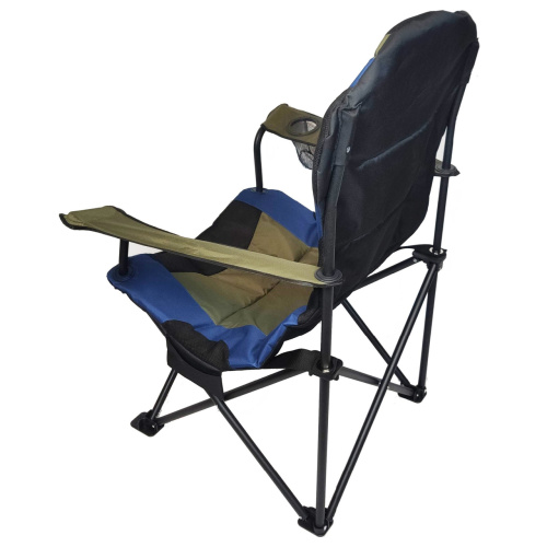 Розкладне крісло CD-Market CDM-3 «Карпати Комфорт» (60*80*114 см., наповнювач: поролон 2 см., підлокотники, чохол, навантаження: до 120 кг.) фото 8