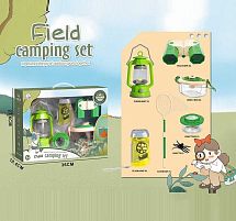 Набір дослідника JLX 6622-5 сочок, комаха, лампа, підсвічування, на батарейках, ліхтарик з двома режимами роботи, бінокль, бокс з моноклем, ремін