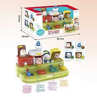 Розвиваюча гра BY 305 звуки тварин, мелодії, звукові ефекти, регулювання гучності, пальчикові гри, в коробці