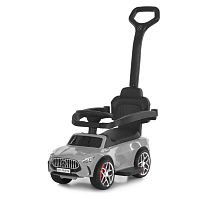 Каталка-толокар Bambi M 6255EL-11 (колеса: Ø5,5"/EVA, батьк. ручка, страхувальний бампер, сидіння: екошкіра, музика, до 30 кг)