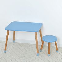 Комплект стіл і стілець Bambi 04-026BLAKYTN (блакитний)