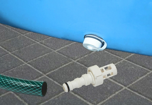 Пробка дренажного отвору Intex 10649 (до каркасних круглих бассейнів серії Prism Frame, Metal Frame, Small Frame) фото 5