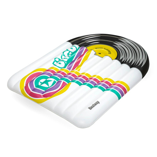 Матрас надувний для плавання BestWay 43837 «Disco» (145*196 см, вік 8+, до 100 кг) фото 2