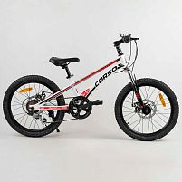 Дитячий спортивний велосипед 20'' CORSO «Speedline» MG-56818 (1) магнієва рама, Shimano Revoshift 7 швидкостей, зібраний на 75%