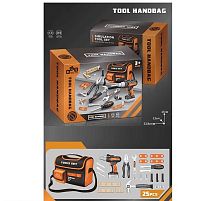 Набір інструментів 778-74 25 елементів, функціональний дриль, молоток, плоскогубці, викрутка, гайковий ключ, сумка, в коробці