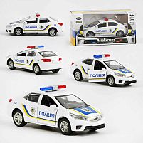 Машинка металопластикова ТК 0499 "АвтоЕксперт", масштаб 1:36, світло, звук, інерція, відчиняються двері, ОЗВУЧЕНО УКРАЇНСЬКОЮ