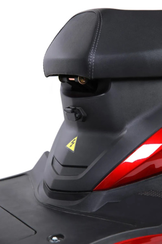 Електроскутер Aima Big Bull Red (колеса: Ø10", акб: 72V/32Ah/Lead-Acid, мотор: 1200W, пробіг на одному заряді до 65 км, до 50 км/год, червоний) фото 18