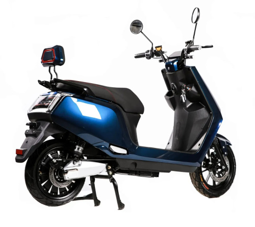 Електроскутер Aima M4 Blue (колеса: Ø12", акб: 72V/30Ah/Li-ion/з'ємна, мотор: 2000W, пробіг на одному заряді до 80 км, до 70 км/год, синій) фото 15