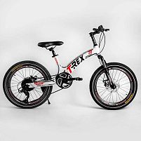 Дитячий спортивний велосипед 20 '' CORSO «T-REX» 64899 (1) магнієва рама, обладнання MicroShift, 7 швидкостей, зібраний на 75%