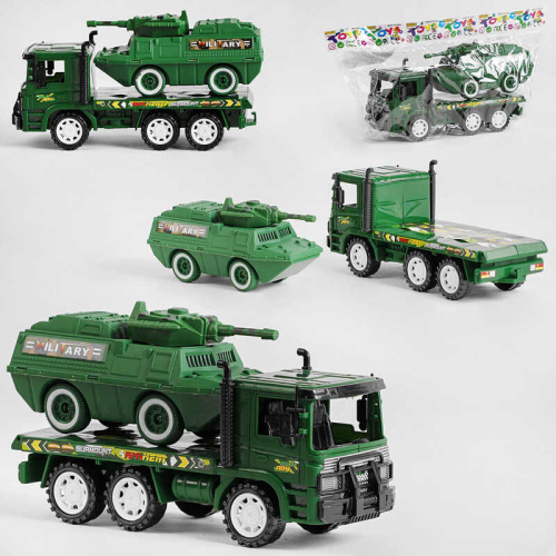 Машинка 928 B18 "Військова техніка", інерція, в пакеті