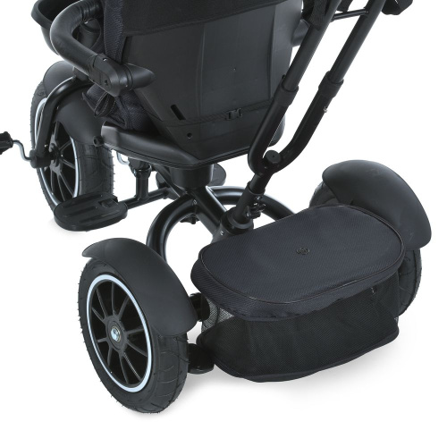 Велосипед дитячий триколісний El Camino ME 1193 Dark Gray «MODENA» (колеса: передні Ø10.2"/задні Ø9"/гума, рама: сталь, батьк. ручка, до 30 кг) фото 10