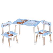 Дитячий столик Bambi M 501-13 (з двома стільчиками)
