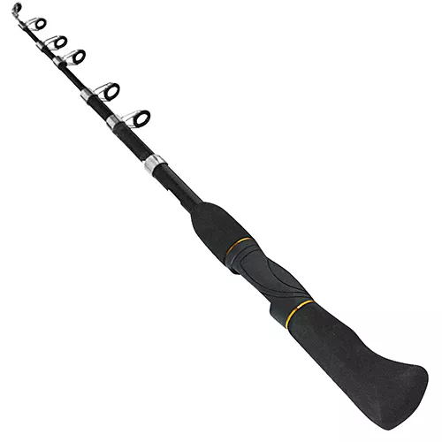 Спінінг телескоп укорочений Sams Fish SF24086 «Black» (1,4 м., складний, довжина: 35 см.)
