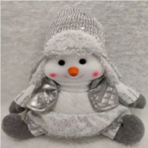 Фігура новорічна "Snowman" 25см Stenson M17250-A