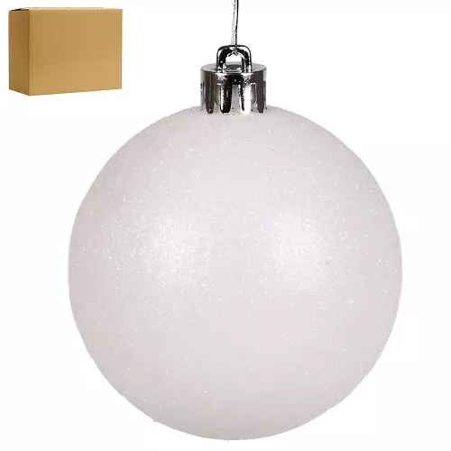 Ялинкові кульки 7см "Блискітки" 50шт/уп Stenson 9192W-7