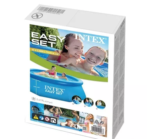 Надувний басейн Intex 28110 (76*244 см., об'єм: 2419 л., серія: Easy Set) фото 3