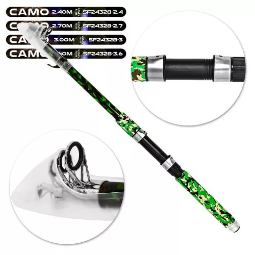 Спінінг телескоп "Camo" 2.4м Stenson SF24328-2.4