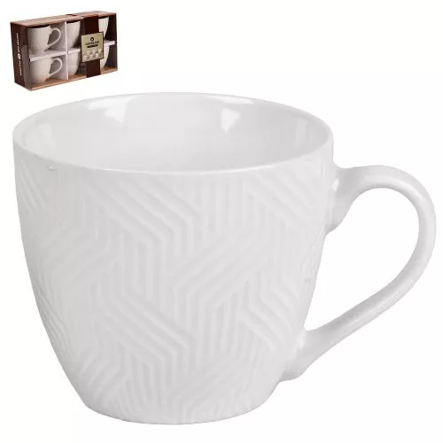 Кавовий набір "White" 6шт/наб 260мл Stenson R96379