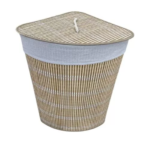 Кошик для білизни складаний кутовий 48*35*60 Stenson R35876