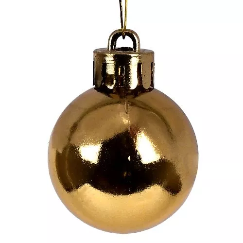 Ялинкові кульки 3см "Глянець" 200шт/уп Stenson 9191G-3