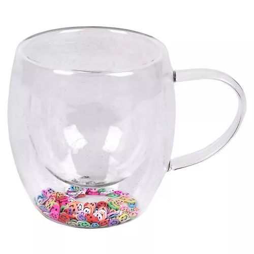 Чашка з подвійною стінкою "Emoji" 250мл Stenson R99929