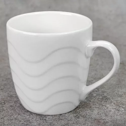 Чашка "White wave" 200мл Stenson R30876/R89046