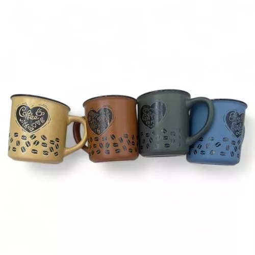 Чашка "Coffee with love" 360мл Stenson R35461