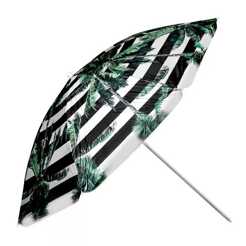 Парасолька (зонт) пляжна Stenson MH-0035-MIX «Designs» (Ø1,56 м, ↑117*180 см, 8 спиць, 4 кольори, з нахилом, чохол в комплекті) фото 2