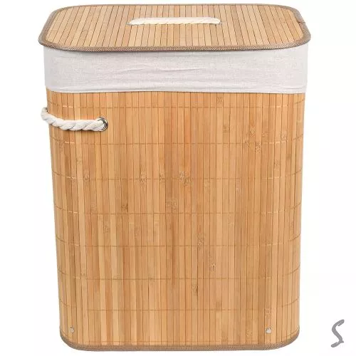 Кошик для білизни складаний 42*31*50см Stenson R35097 фото 3