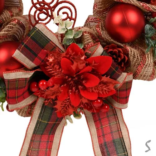 Декор різдвяний "Вінок" 40см Stenson R33920 фото 3