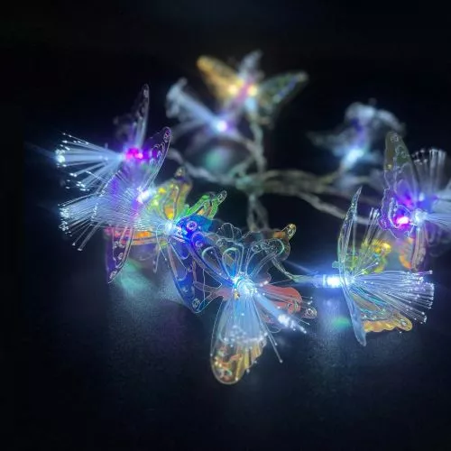 Гірлянда світлодіодна "Метелики" 2м 10led (2AA) Stenson R96305 фото 2