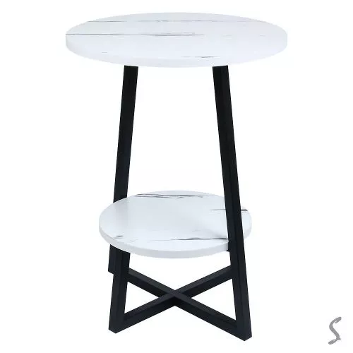 Стіл журнальний 2яр 40*40*55см Stenson M50292-W