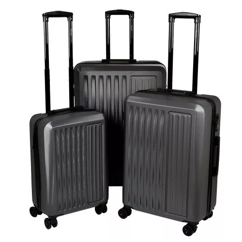 Валіза пластик 20/24/28'' 3шт/наб Stenson R33424-GR