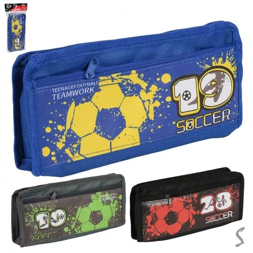 Пенал "Soccer" 20*9см Stenson ST43436